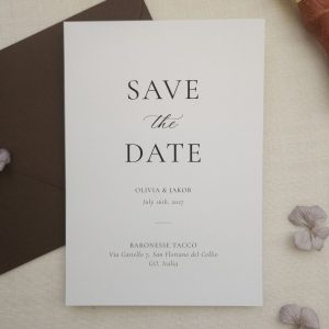Alternative view of Save the Date